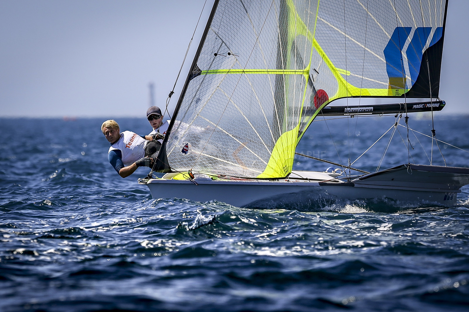 Marseilles France is hosting more than 200 sailors from 28 nations for the 2018 Junior Worl Championship of 49er, 49erFX and Nacra 17. Held from 28 august to 1st september 2018. © Pierick Jeannoutot