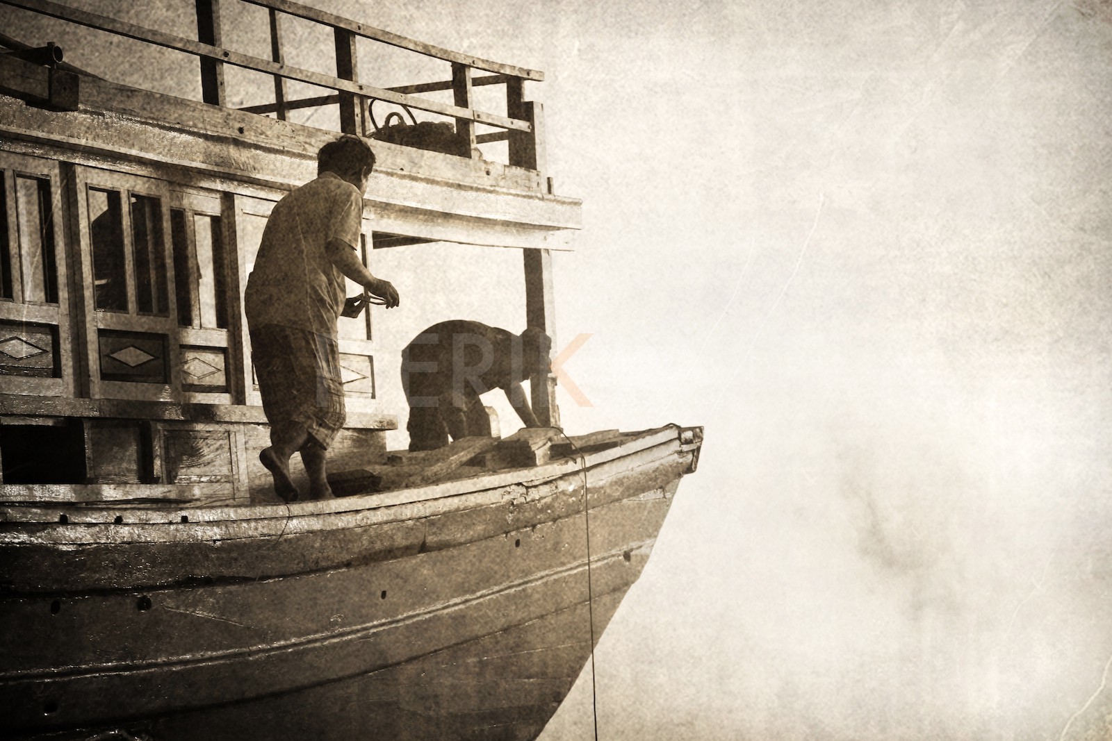 Chantier naval à Mui Ne