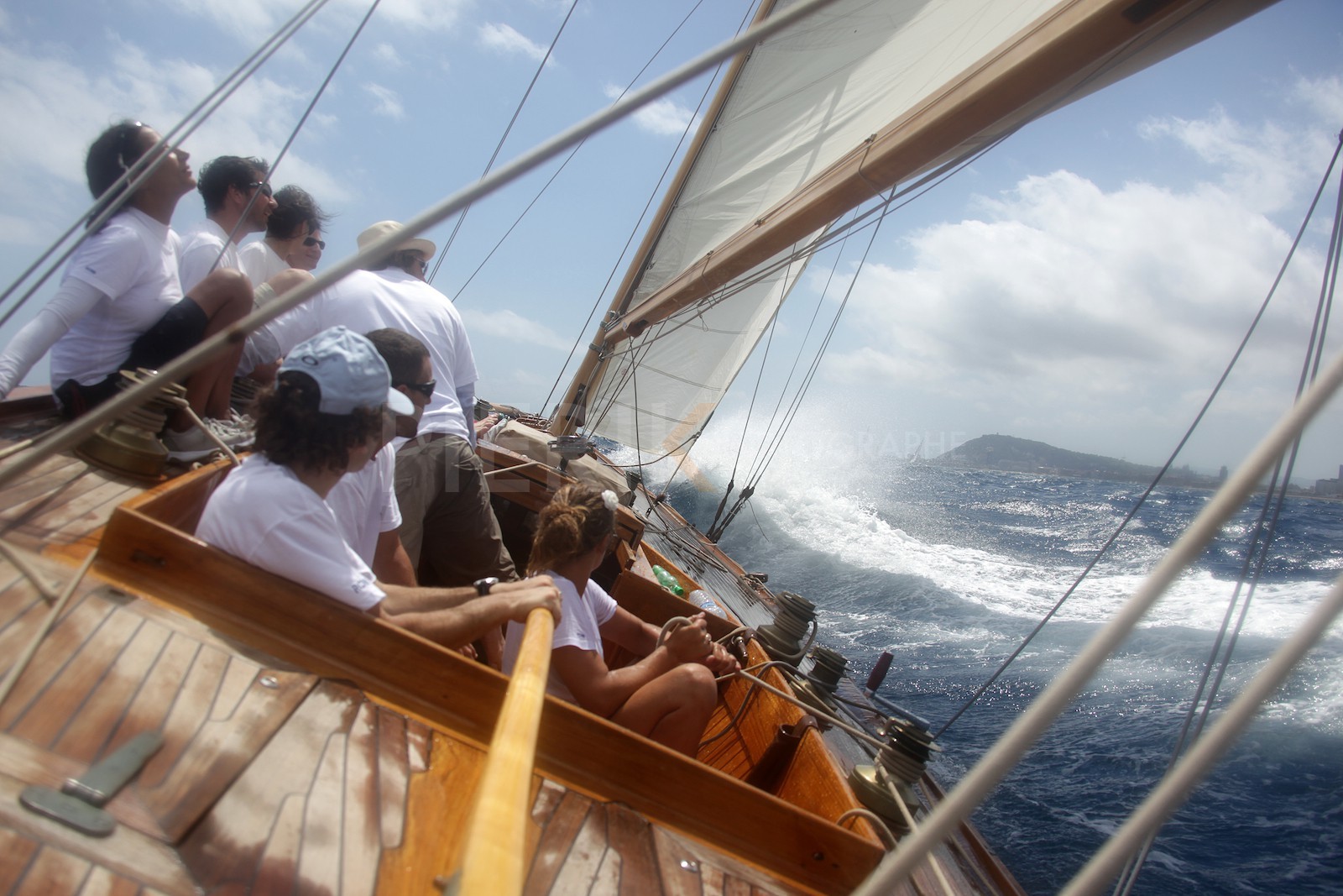 A bord de Irène VIII