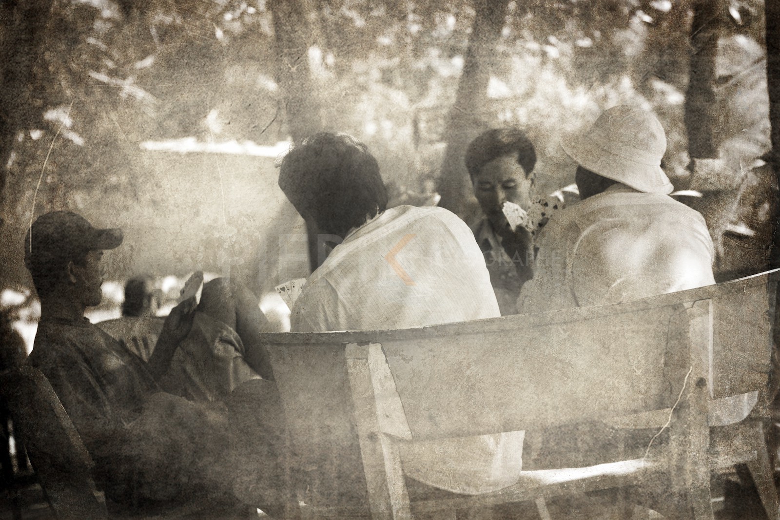 La partie de cartes, Ke Ga