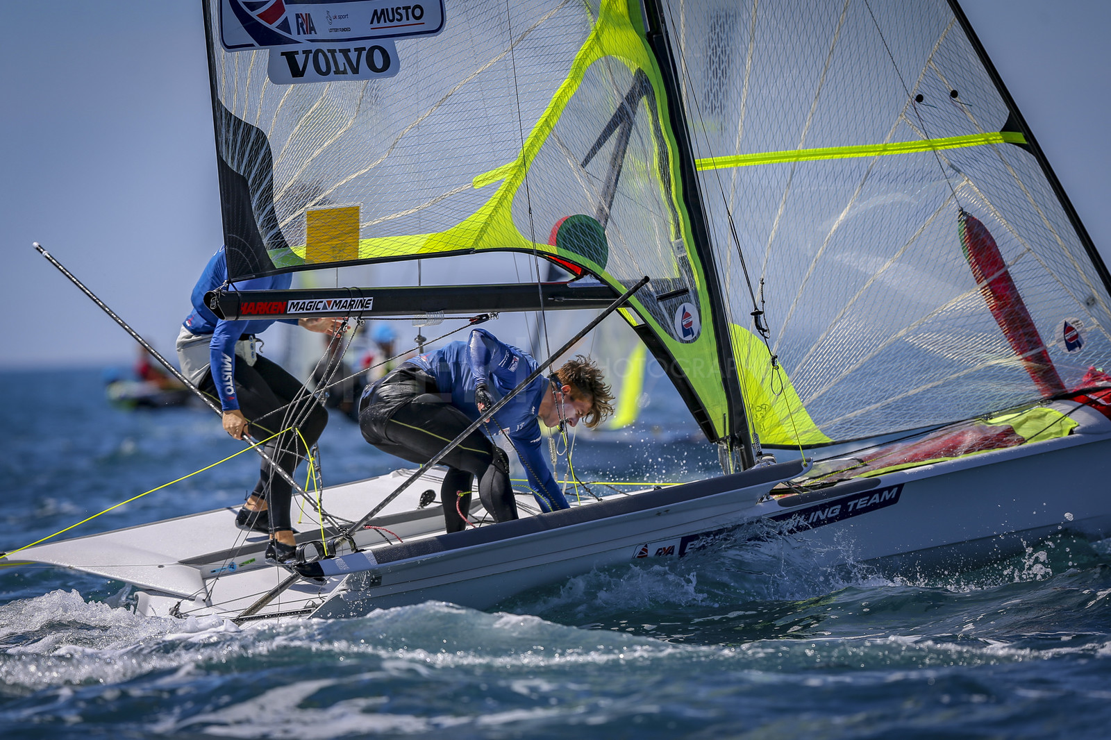 Marseilles France is hosting more than 200 sailors from 28 nations for the 2018 Junior Worl Championship of 49er, 49erFX and Nacra 17. Held from 28 august to 1st september 2018. © Pierick Jeannoutot